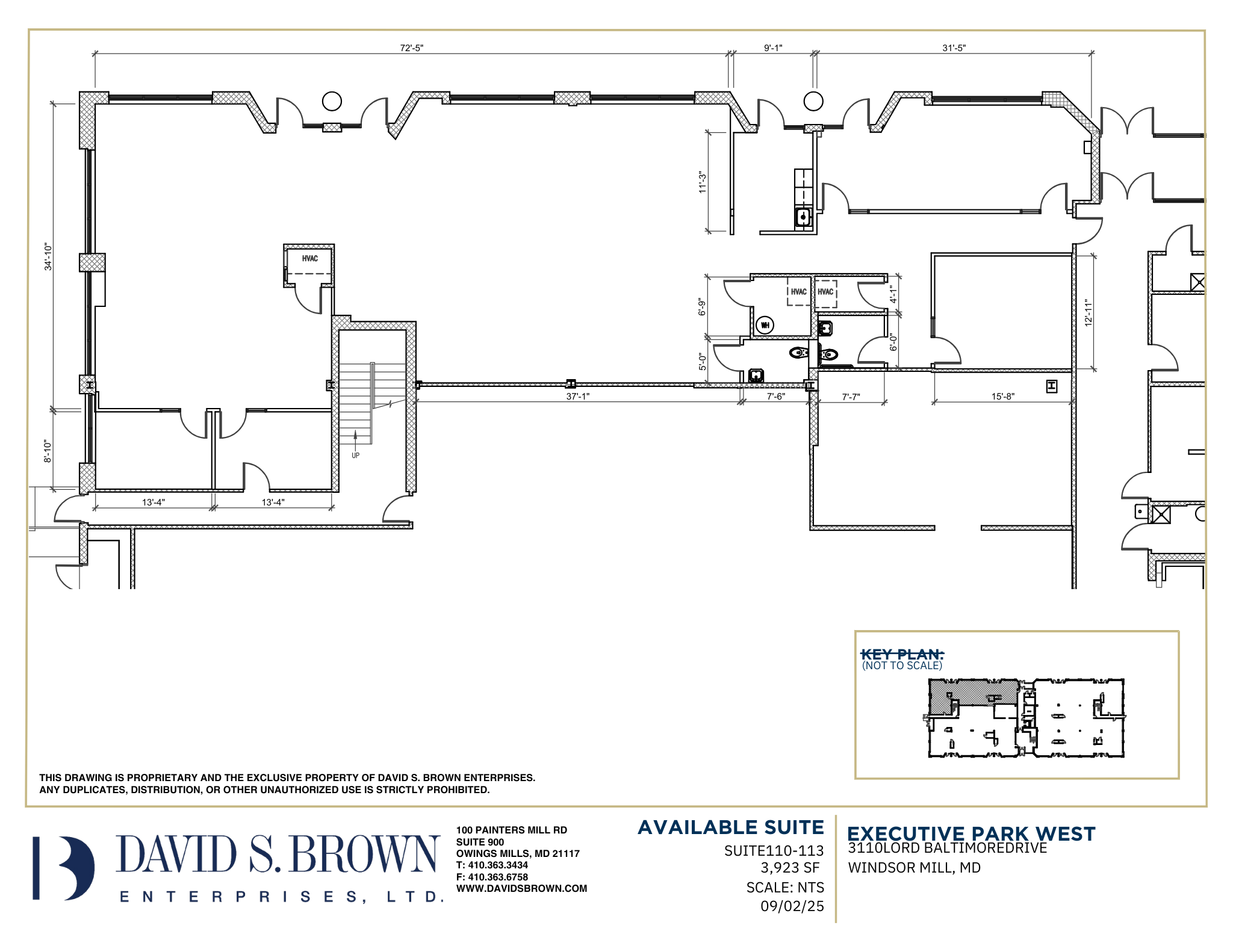 3110 Lord Baltimore Drive - Suites 110-113 - 3,923SF