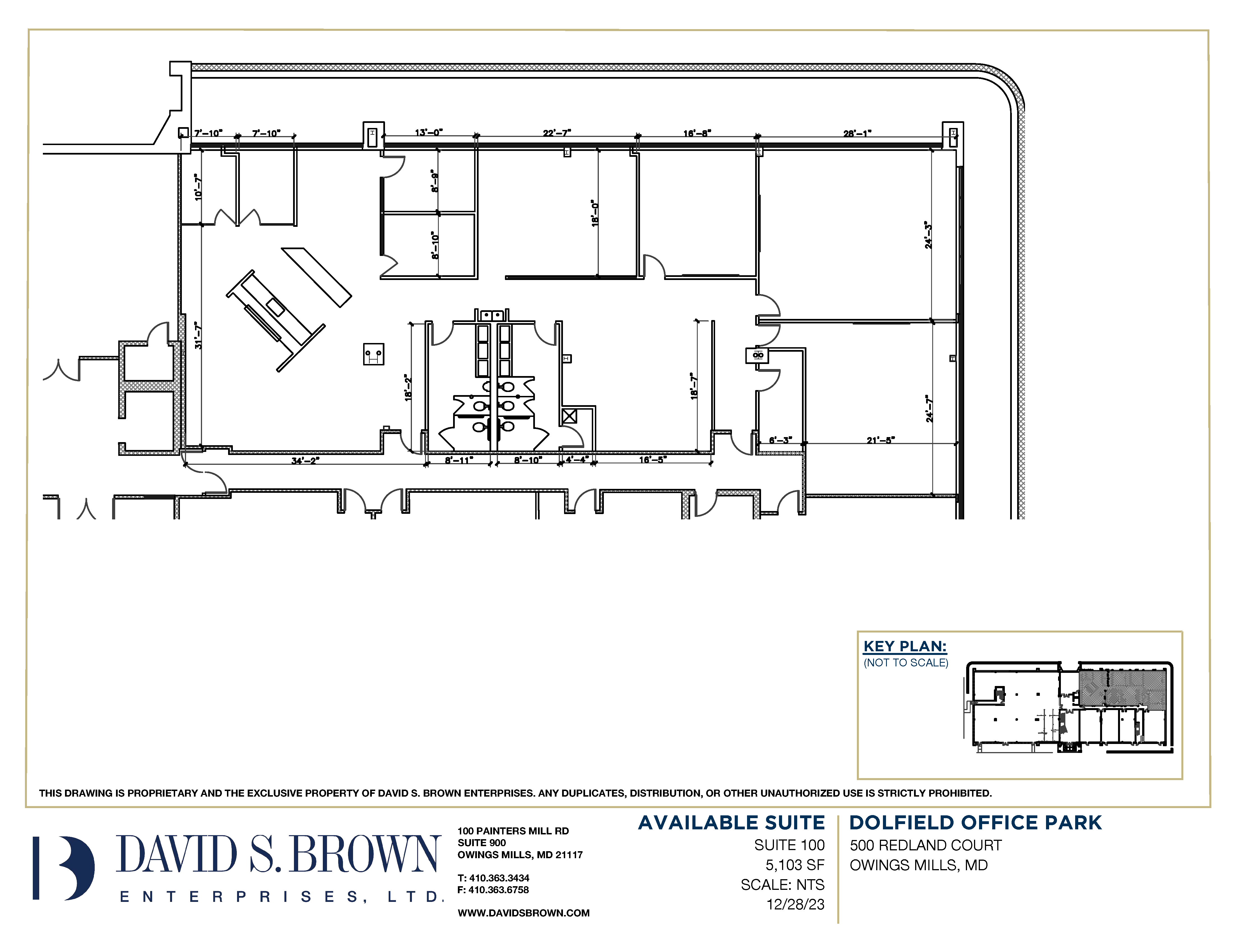 Dolfield Office Park 500 Redland Court, Suite 500 Floorplan