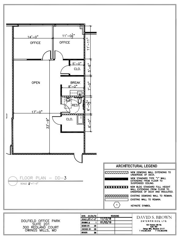 Dolfield Office Park , 300 Redland Ct Suite 201 class a office space for lease