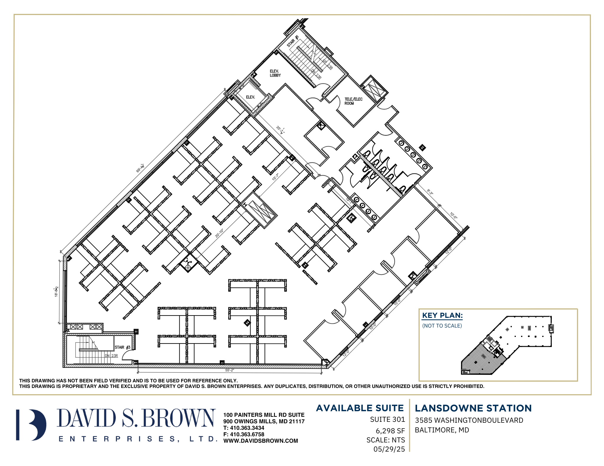 Lansdowne Station - 3585 Washington Blvd - Suite 301 Floor Plan