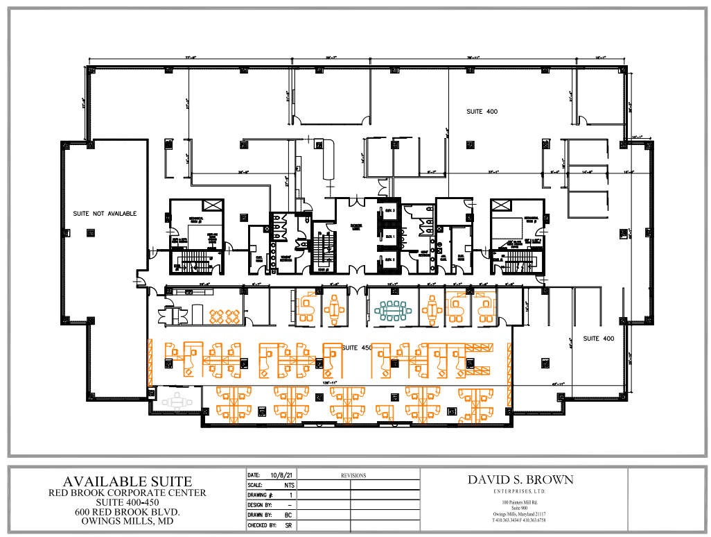 Red Brook Corporate Center, 600 Red Brook Available Suites 400-450 Owings Mills MD 21117