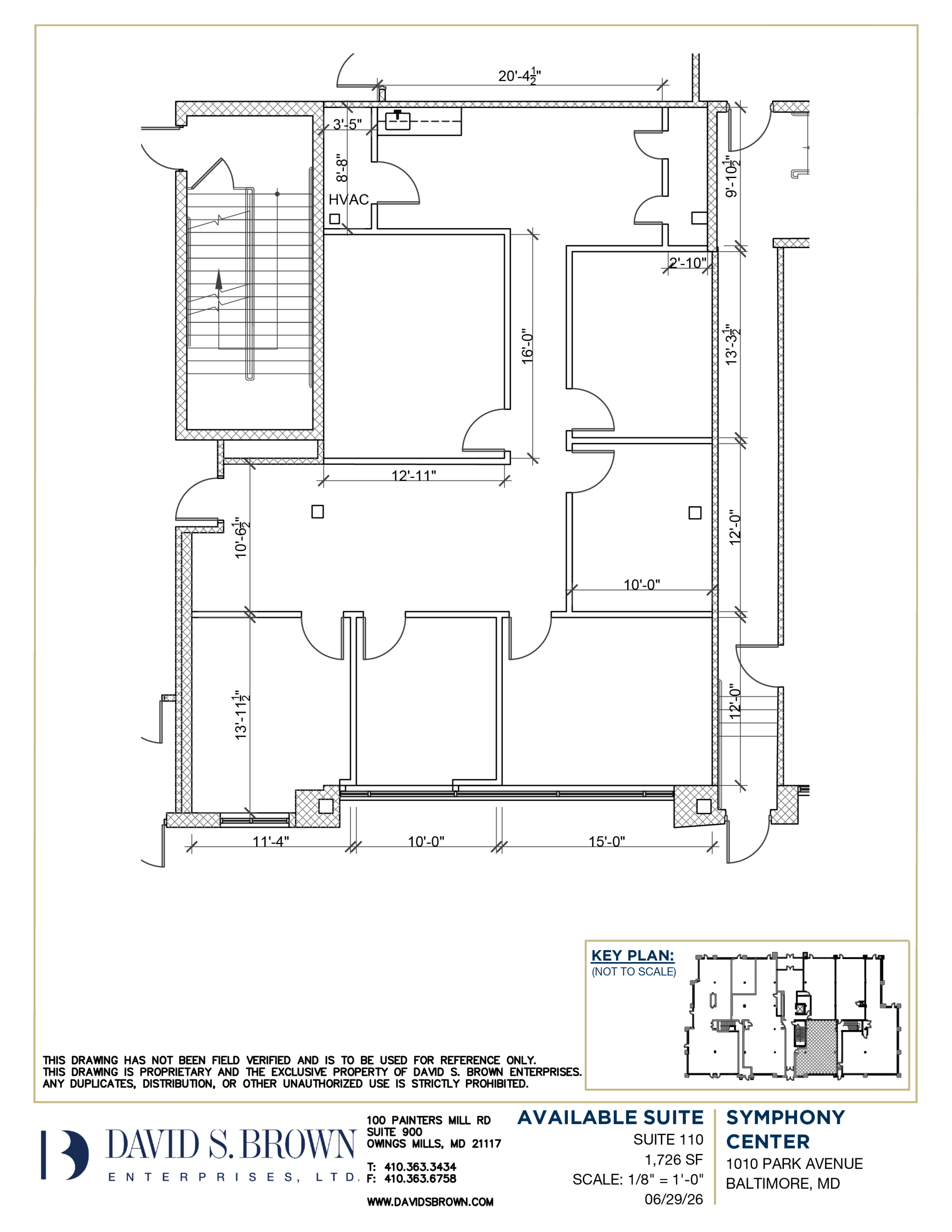 Looking for premium Class A Office Space for Lease in Baltimore, MD? Schedule a Tour to see Symphony Center