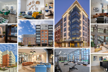 Residential Collage of Apartment Communities